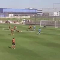 VIDEO  Golazo del Diablito Echeverri con la Selección Argentina Sub-17