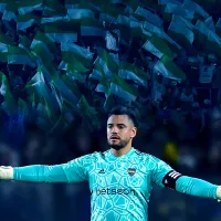 Los hinchas de Palmeiras le respondieron a Chiquito Romero