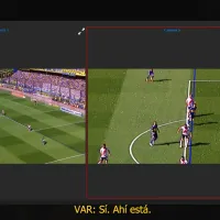 Audio VAR: así anularon el gol de Cavani a River