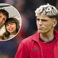 Alejandro Garnacho fue padre y enterneció las redes sociales: la primera foto de Enzo