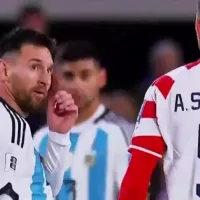 VIDEO  Sanabria, el ex compañero de Messi que ¡lo escupió! en pleno partido