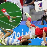 \&#039;A lo Dibu\&#039;: el impresionante tackle de Moroni que salvó a Los Pumas ante Gales