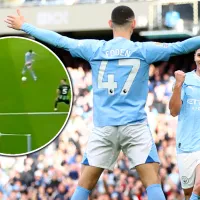 Con las dos piernas: Julián puso el 1 a 0 para el City