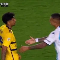 VIDEO El fuerte cruce entre Almendra y Medina: brutal patada, enojo y desplante