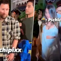 (VIDEO) La reacción de Messi cuando le acercaron una camiseta de Boca