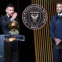 Inter Miami cambió su escudo para felicitar a Messi por el Balón de Oro