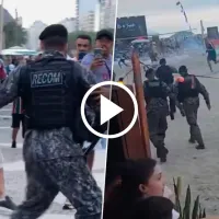 Emboscada de hinchas del Flu a los de Boca: corridas, golpes, robos y detenidos