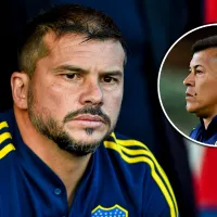 El extraño comentario de Almirón en plena conferencia de Herrón: \&#039;Hackearon la cuenta\&#039;