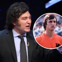 El error de Milei con Cruyff en el debate que los futboleros no le perdonaron en redes