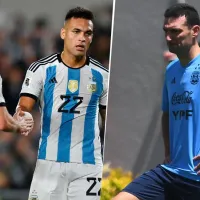 Scaloni se refirió a la falta de gol de Lautaro y de Julián