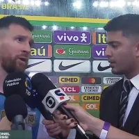 Messi no se calló y apuntó contra la policía brasileña por la represión en Brasil vs Argentina