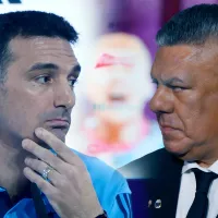 Scaloni vs. Tapia: los choques que habrían desgastado la relación entre DT y presidente