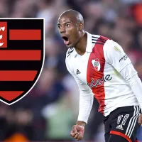 De La Cruz da a entender que se va de River a Flamengo