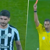 VIDEO  Mientras suena en Boca, Rapallini expulsó a Banega por ESTO