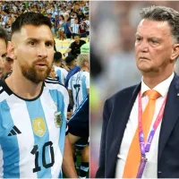 Lo que piensa Messi de la acusación de Van Gaal a la FIFA por el Mundial de Argentina