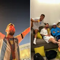 Los posteos de Messi y Di María a un año del Mundial