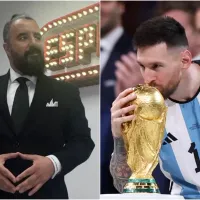 La respuesta perfecta con Maradona a Álvaro Morales por negar el Mundial que ganó Messi y Argentina