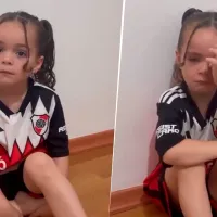 VIDEO VIRAL La reacción de la nena fan de De La Cruz al enterarse que se va de River