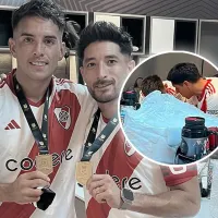 La foto que expuso al Diablito Echeverri en el vestuario de River