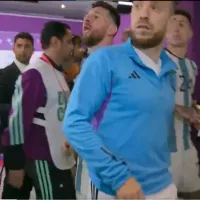 Messi, como nunca lo viste: el INÉDITO video antes del \&#039;andá pa allá, bobo\&#039; a Weghorst