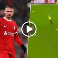 VIDEO  El pase de Alexis Mac Allister que hizo DELIRAR a los hinchas de Liverpool
