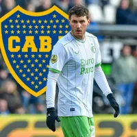 Santiago Giménez reconoció que sueña jugar en Boca