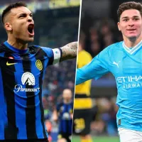 Lautaro Martínez y Julián Álvarez no paran: están entre los principales goleadores de Europa