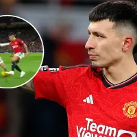 VIDEO  Lisandro Martínez tiró un terrible caño y lo ovacionó todo el Old Trafford