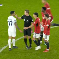 VIDEO No se vio: el fuerte cruce entre Cuti Romero y Lisandro Martínez