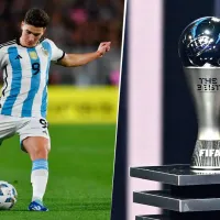 Julián Álvarez quedó séptimo en la categoría Mejor Jugador de los premios FIFA The Best