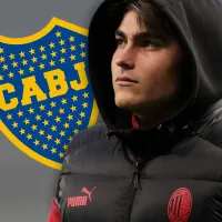 Luka Romero compartió una curiosa foto en medio del interés de Boca