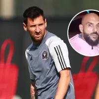 La reacción del guardaespaldas de Messi en su llegada a El Salvador