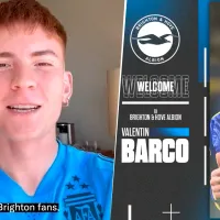 VIDEO  Barco fue presentado en Brighton y se animó a hablar en inglés