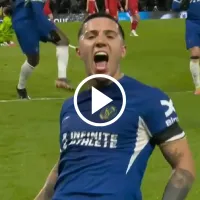VIDEO  Taco y tres toques en el área: el GOLAZO de Enzo Fernández para Chelsea