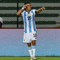 VIDEO  Apareció el capitán: Almada, como un goleador, le da el triunfo parcial a Argentina