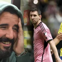 Álvaro Morales atacó a Messi tras la goleada que sufrió Inter Miami