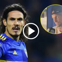 Insólito cruce en Boca: Ke Personajes advirtió a Edinson Cavani