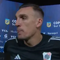 Armani reveló lo que pasó en el vestuario de River con Barco y Demichelis