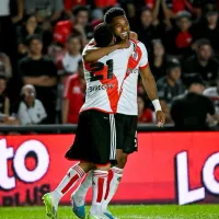 Miguel Borja le dedicó un posteo a Esequiel Barco tras fallar dos penales frente a Atlético Tucumán