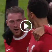 VIDEO: Alexis Mac Allister metió dos asistencias en dos minutos para rescatar al Liverpool
