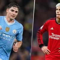 Manchester City y United se miden en un partidazo: ¿Juegan Julián Álvarez y Alejandro Garnacho?