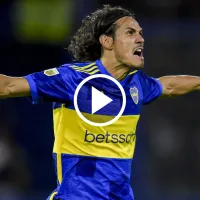 VIDEO  Cavani se sacó la mufa en Boca: triplete a Belgrano en 16 minutos