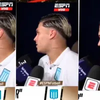 El enojo de Juanfer Quintero con un periodista tras la derrota ante Boca: \'No sé a qué viene esa pregunta\'