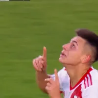 VIDEO El descomunal golazo del Diablito Echeverri a Gimnasia que terminó con llanto