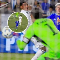 VIDEO  La inédita reacción de Alejandro Garnacho al golazo de Ángel Di María