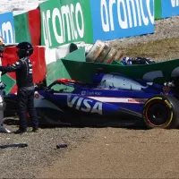 Fórmula 1: impactante incidente entre Ricciardo y Albon, bandera roja y ¿sanción?