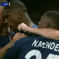 Golazo y polémico gesto de Ousmane Dembélé para PSG vs. Barcelona en la ida de la Champions League