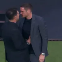 VIDEO Diego Simeone se enojó y casi se va a las piñas con el director deportivo de Borussia Dortmund