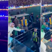 VIDEO Agredieron con un látigo al goleador del Al-Ittihad de Marcelo Gallardo tras perder la final de la Supercopa de Arabia Saudita