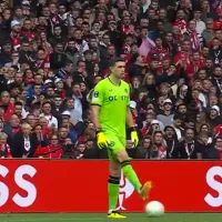 VIDEO: así fueron el abucheo y los silbidos contra Dibu Martínez en Francia por el partido de Conference League